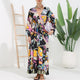 Ella Robe | Multicolor Black