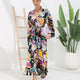 Ella Robe | Multicolor Black