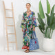 Ella Robe | Blue Multicolor