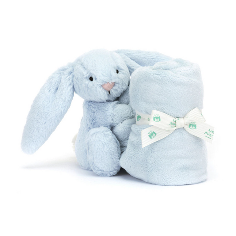 Bashful Blue Bunny Soother, the best customize gift and gifts for her and for him from Inna Carton online shop Dubai, UAE!