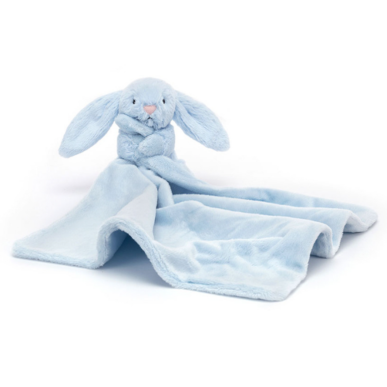 Bashful Blue Bunny Soother, the best customize gift and gifts for her and for him from Inna Carton online shop Dubai, UAE!