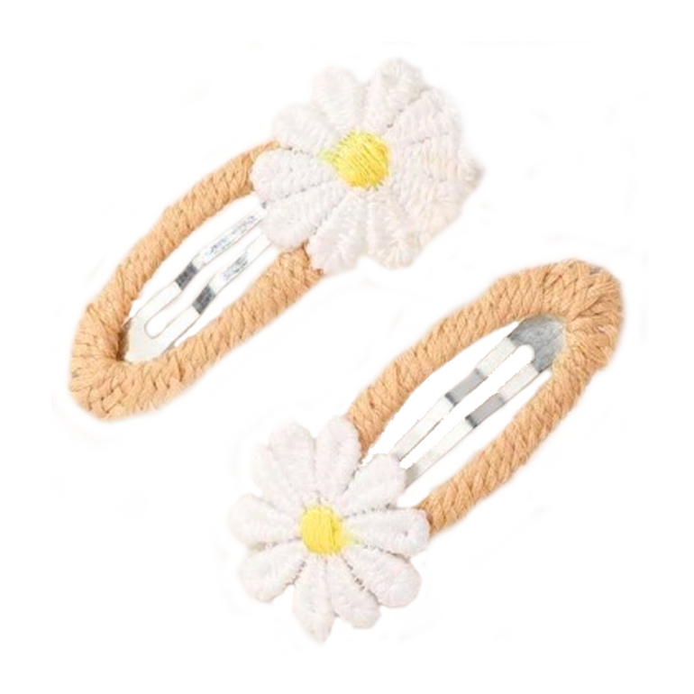 Crochet Daisy Clip Sunshine, the best customize gift and gifts for her and for him from Inna Carton online shop Dubai, UAE!