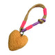 Fluffy Heart Charm Mustard, the best customize gift and gifts for her and for him from Inna Carton online shop Dubai, UAE!