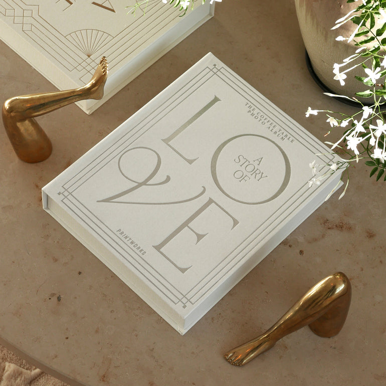 A Love Story Photo Album, the best customize gift and gifts for her and for him from Inna Carton online shop Dubai, UAE!