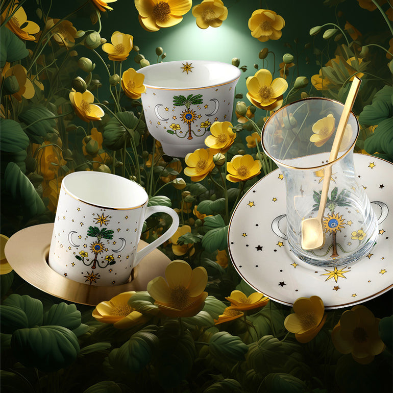 Nourie Tea Cups, the best ramadan customize gift and gifts for her and for him from Inna Carton online shop Dubai, UAE!