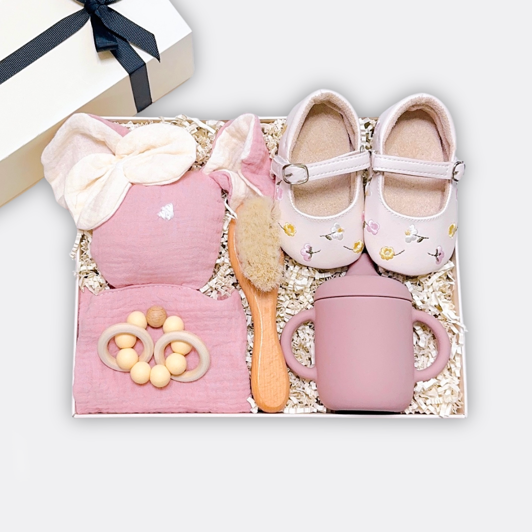 Soft Bunny Boule Teether Baby Brush My First Cup Mary Jane’s Shoes, the best customize gift and gifts for her and for him from Inna Carton online shop Dubai, UAE!