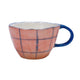 Plaid Mug Pink, the best customize gift and gifts for her and for him from Inna Carton online shop Dubai, UAE!