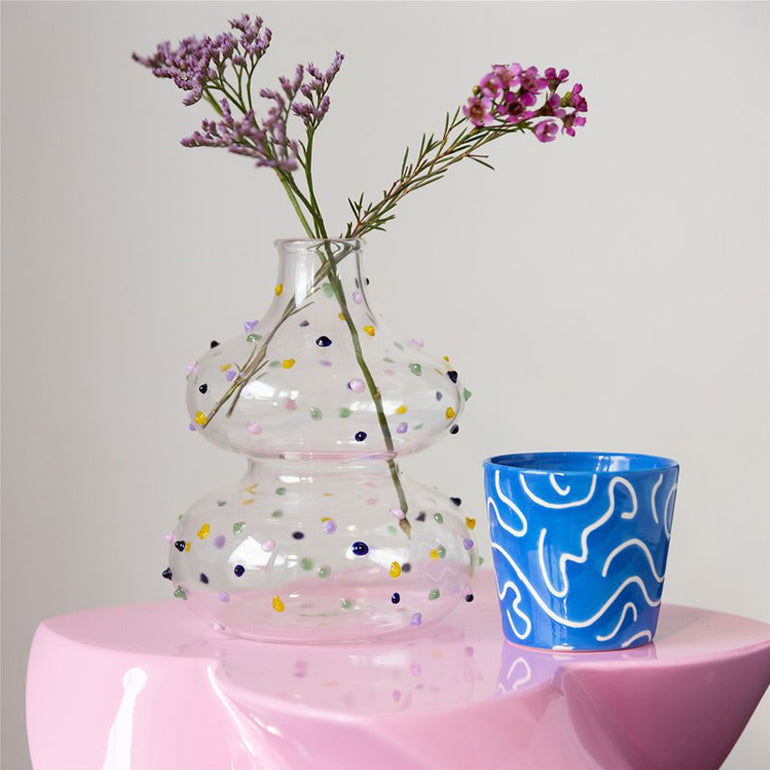 Vase Craft Dot, shop the best Ramadan gift gifts for her for him from Inna carton online store dubai, UAE!