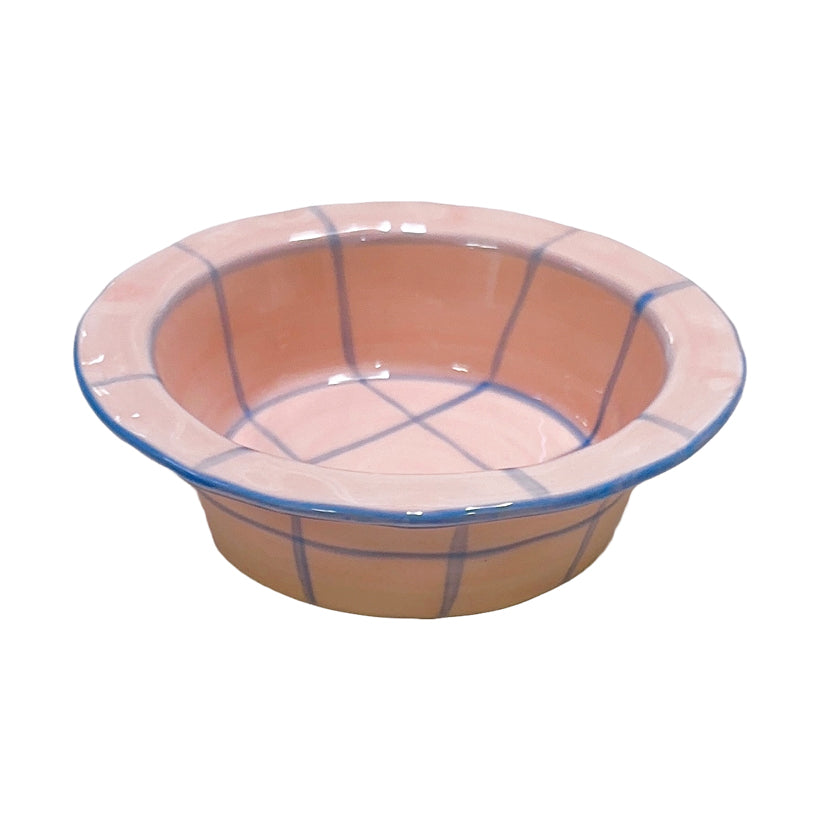 Plaid Bowl Pink, the best customize gift and gifts for her and for him from Inna Carton online shop Dubai, UAE!